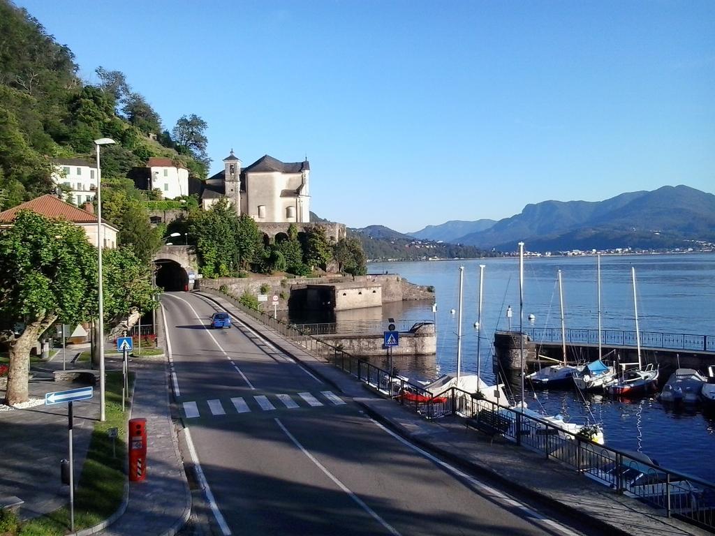 Hotel Torre Imperiale Maccagno Exterior foto
